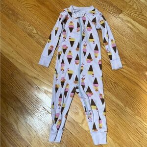 Hanna Andersson Ice Cream Print Kids One Piece 2T